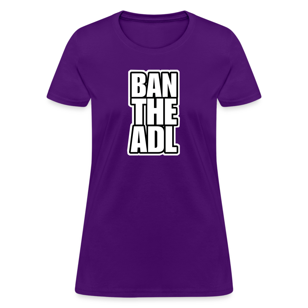 BAN THE ADL Women’s T-shirt - BAD GOYS CLUB