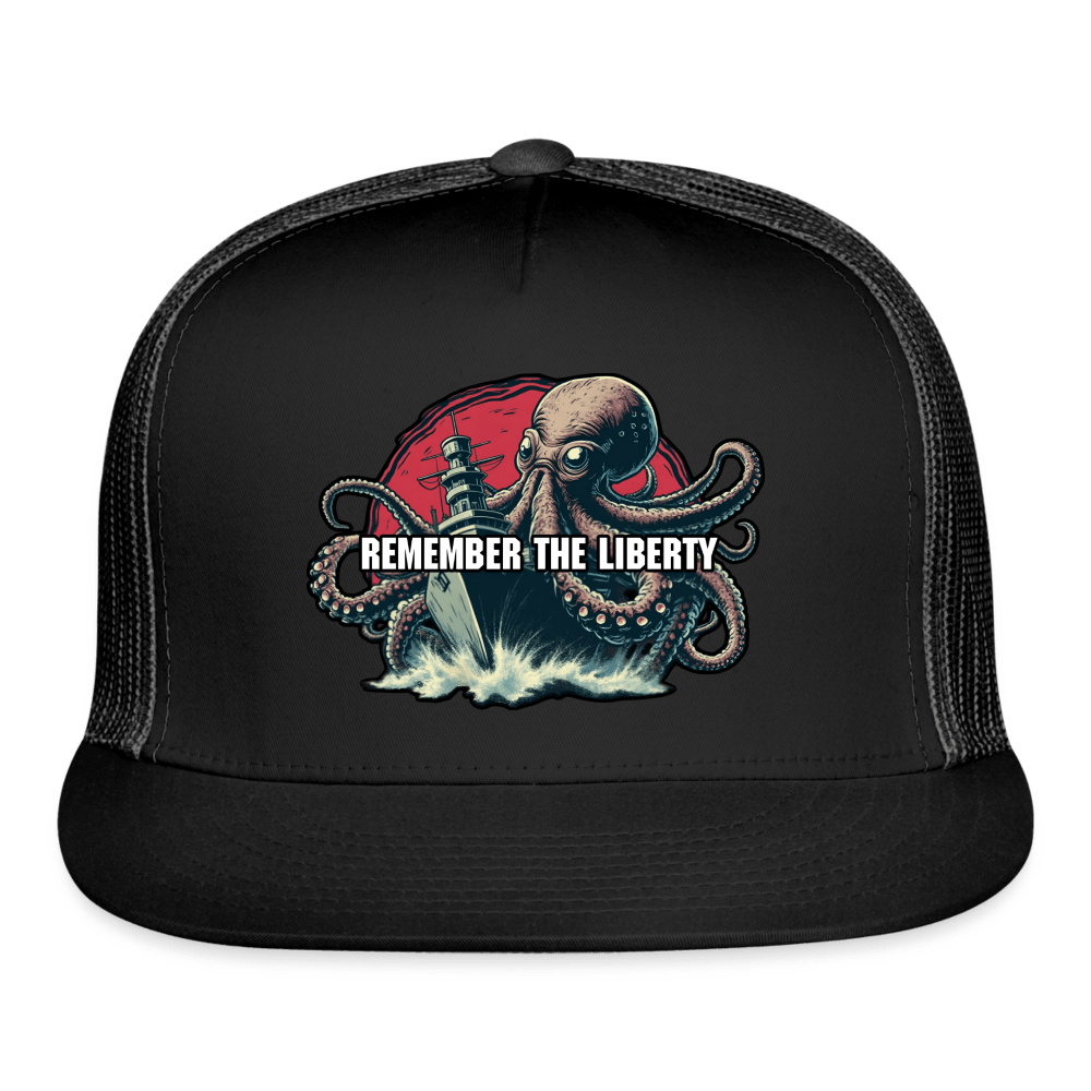 REMEMBER THE LIBERTY Trucker Hat - BAD GOYS CLUB