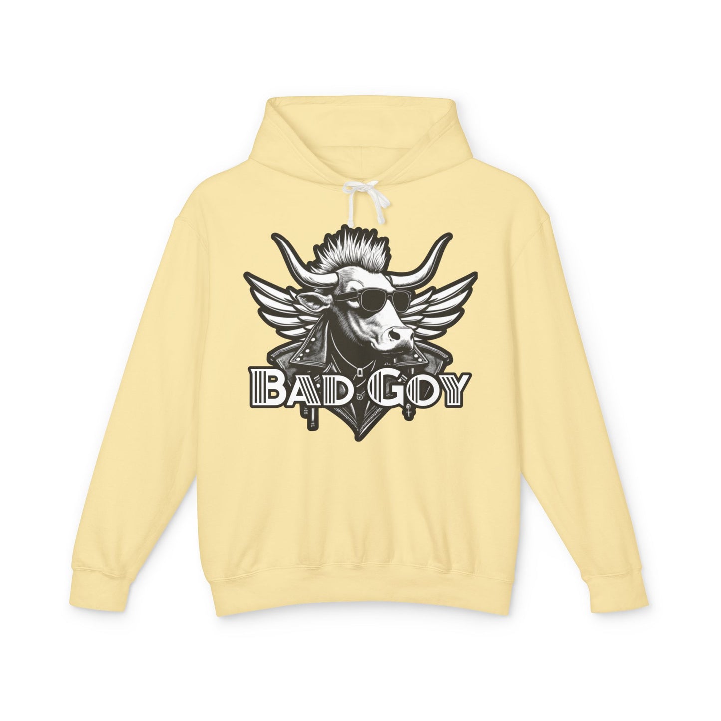 BG FUNKY COW Premium Hoodie Printify