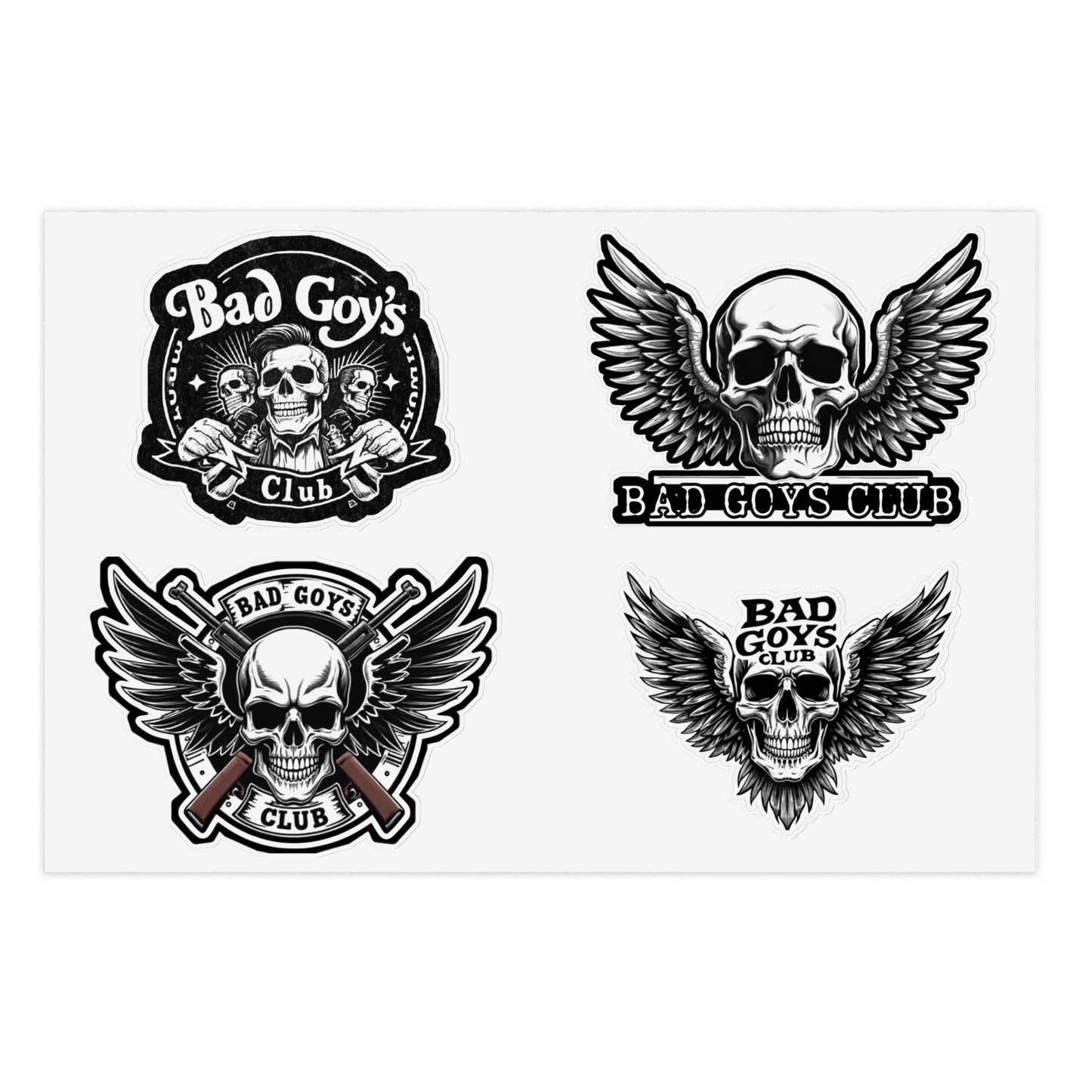 SKULLS Sticker Sheets Printify