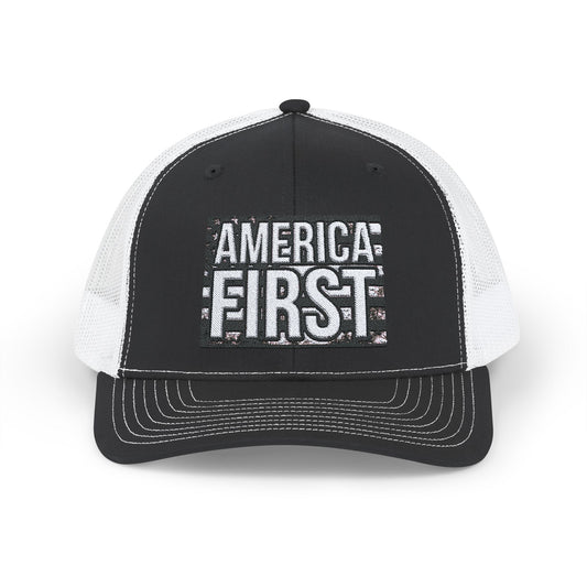 AMERICA FIRST Trucker Cap Printify