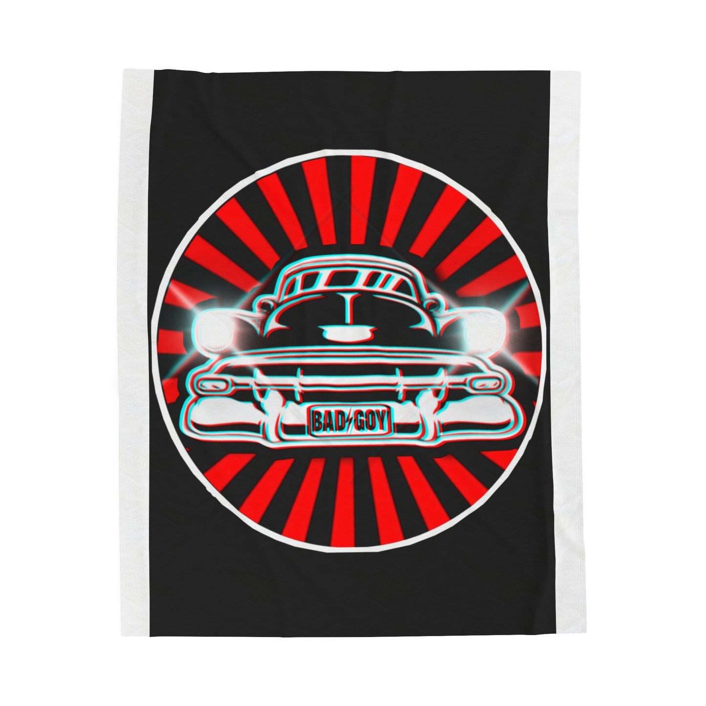 LOWRIDER Plush Blanket Printify