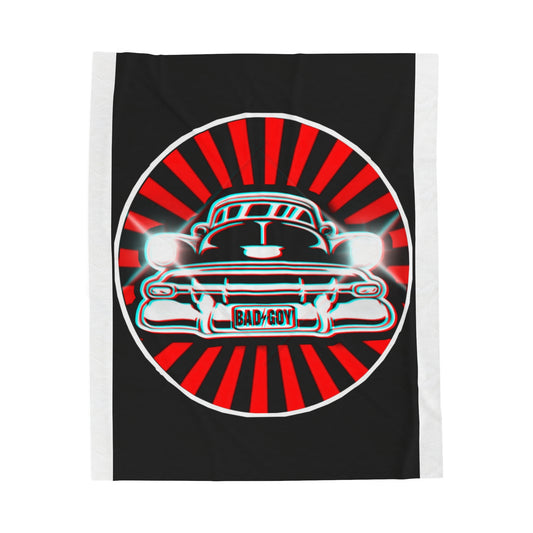 LOWRIDER Plush Blanket Printify