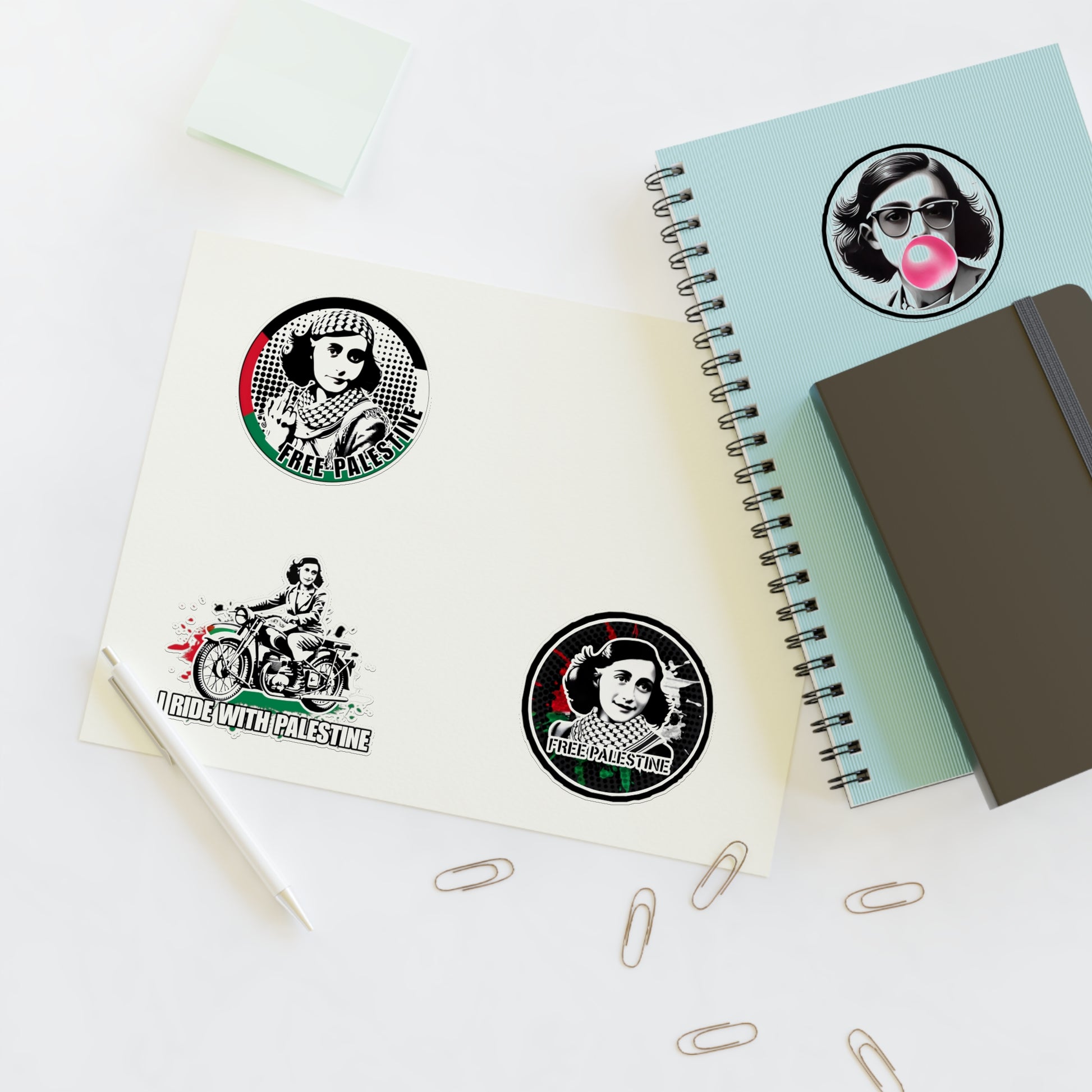 ANNE FRANK COLLECTION Sticker Sheets Printify