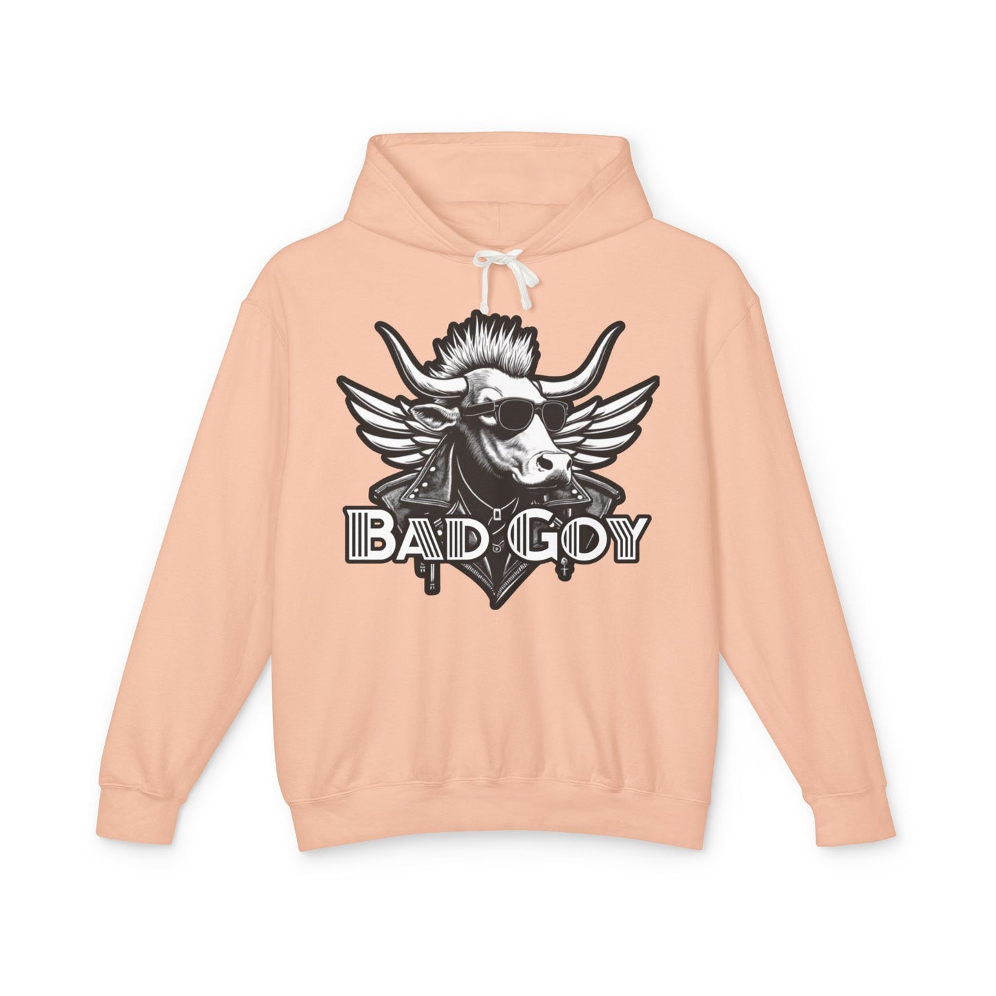 BG FUNKY COW Premium Hoodie Printify