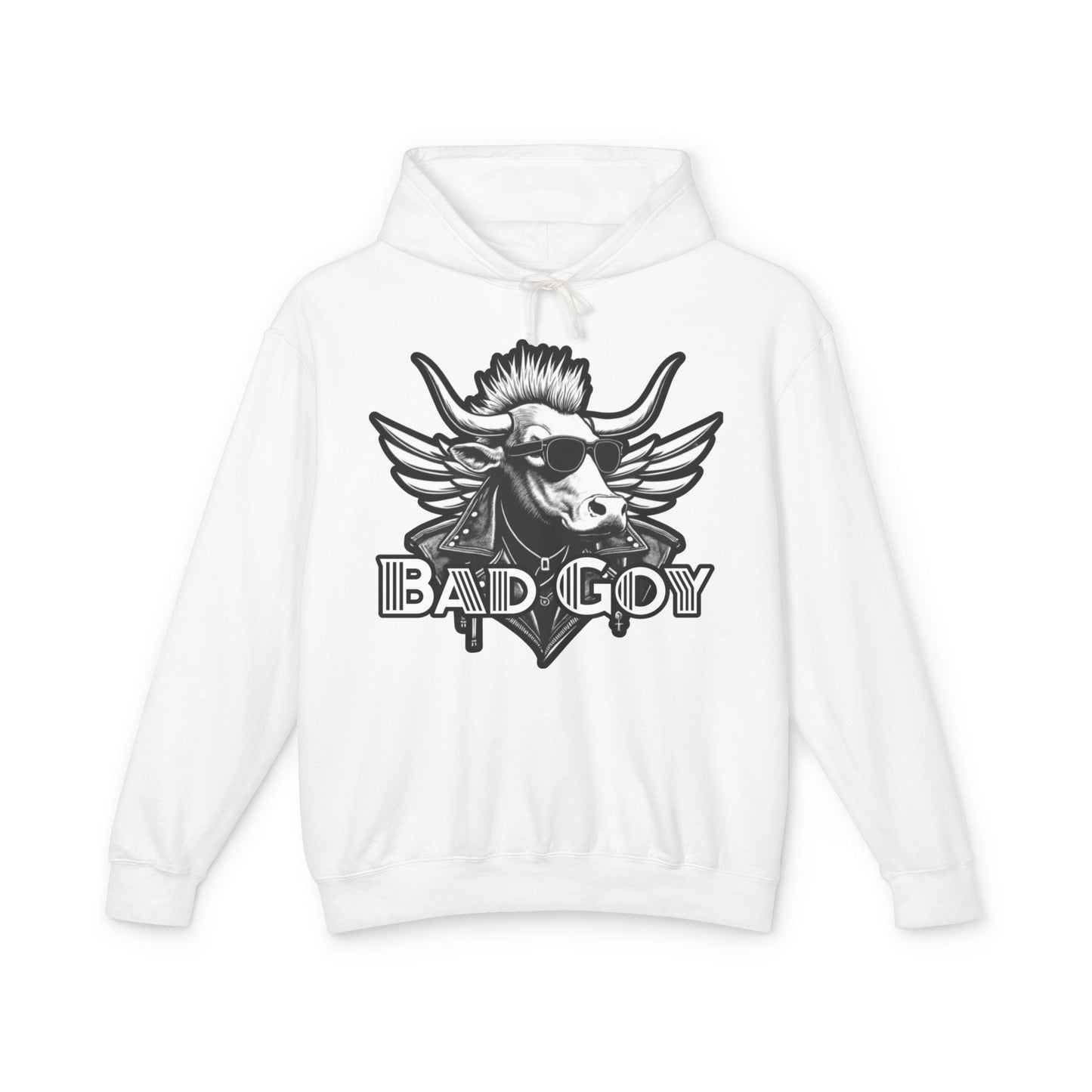 BG FUNKY COW Premium Hoodie Printify