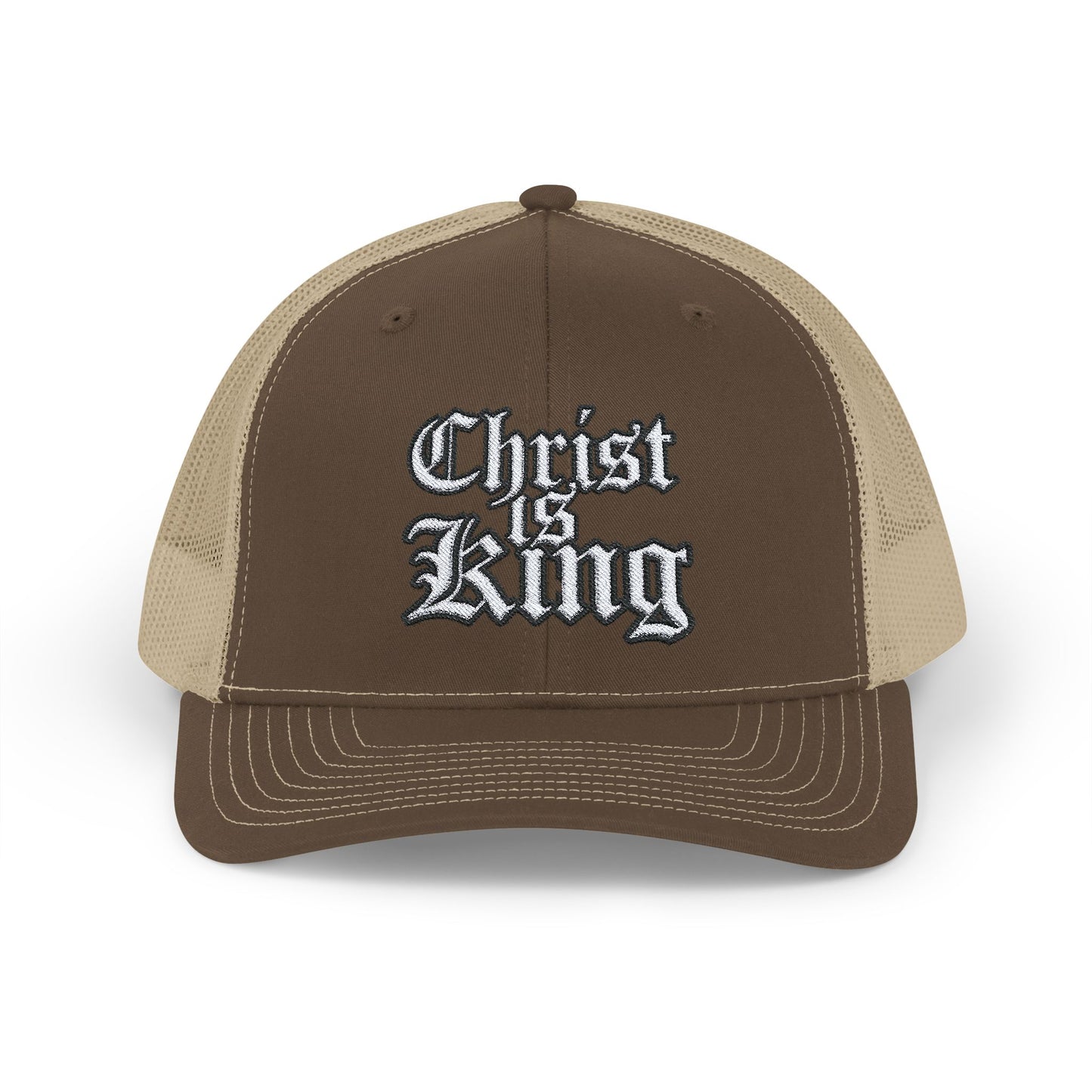 CHRIST IS KING Trucker Printify