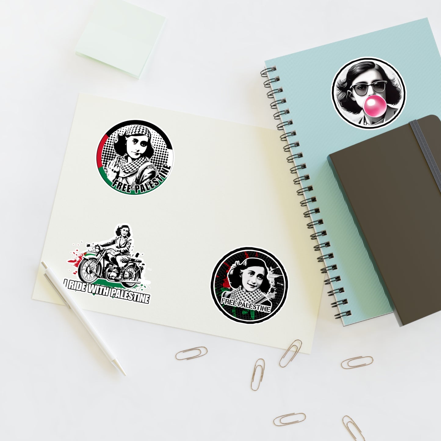 ANNE FRANK COLLECTION Sticker Sheets Printify