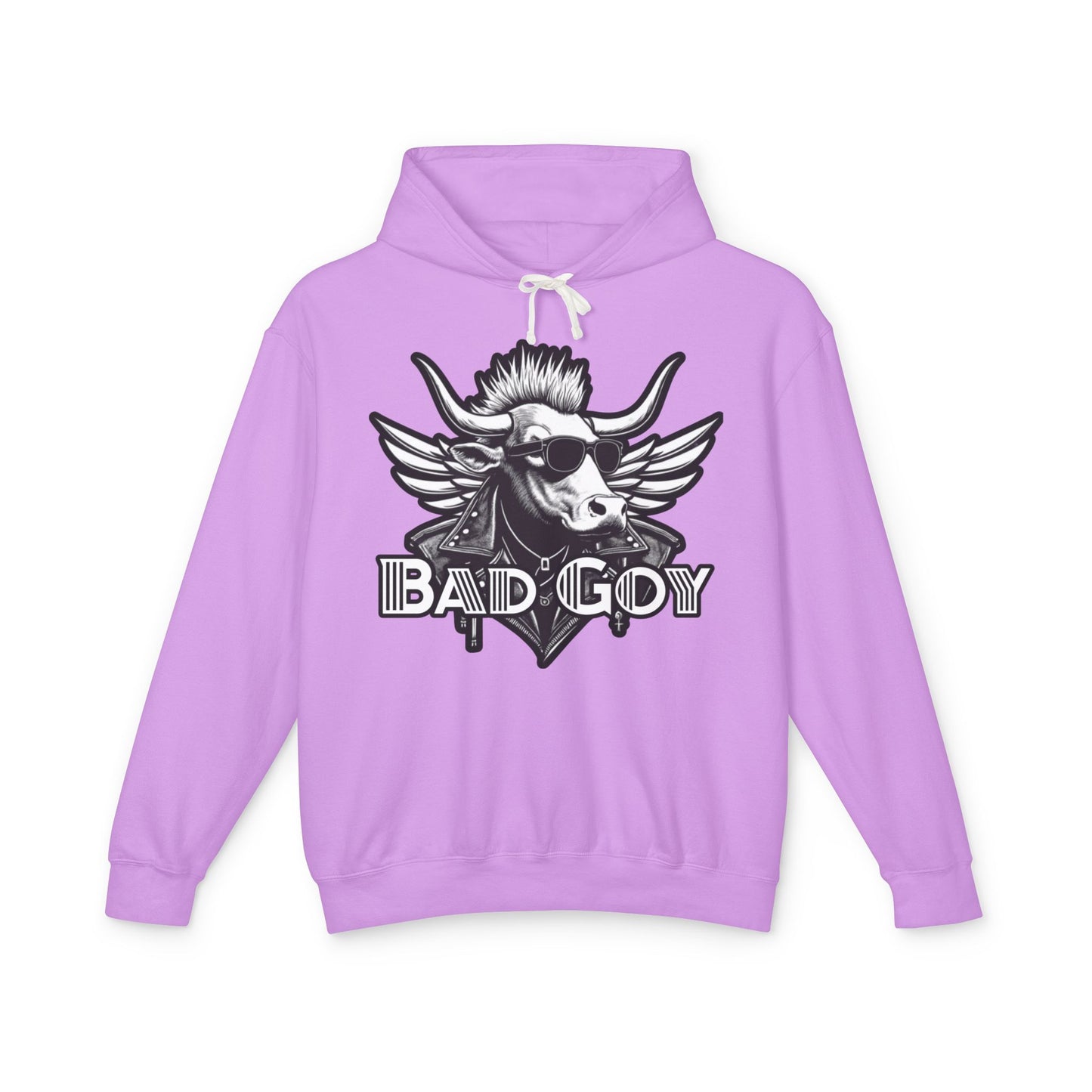 BG FUNKY COW Premium Hoodie Printify