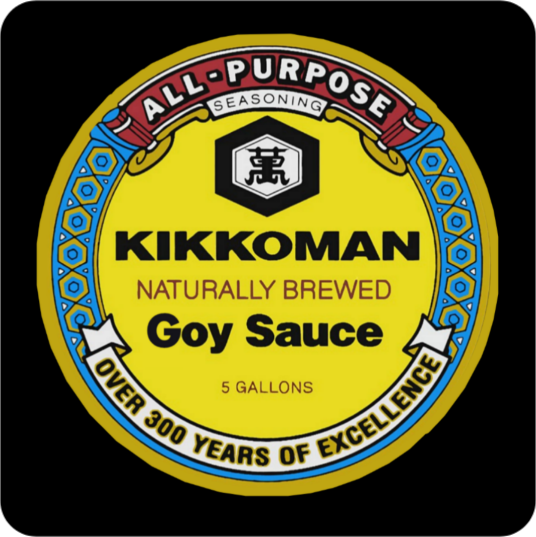 KIKKOMAN CAN BAD GOYS CLUB