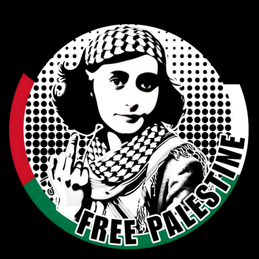 ANNE FRANK Free Palestine T-Shirt BAD GOYS CLUB