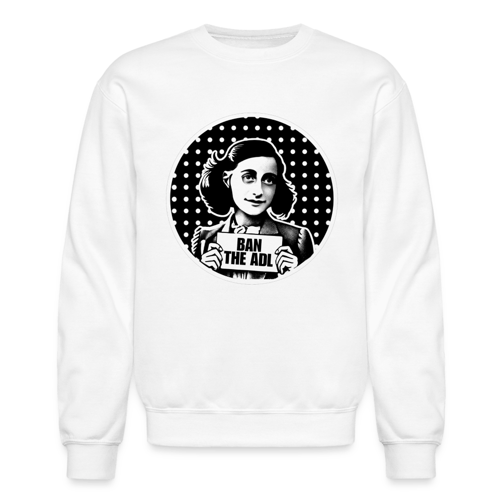 AF BAN THE ADL Crewneck Sweatshirt - BAD GOYS CLUB