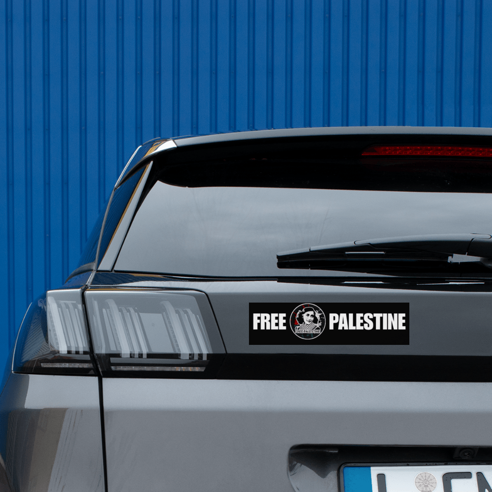 AF FREE PALESTINE Bumper Sticker - BAD GOYS CLUB