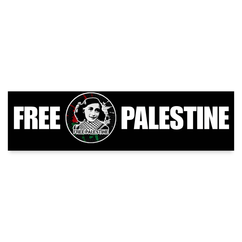 AF FREE PALESTINE Bumper Sticker - BAD GOYS CLUB