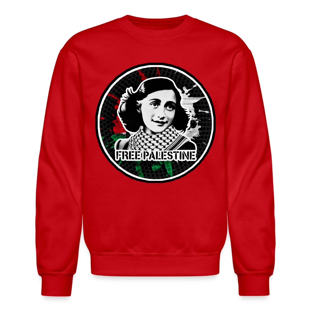 AF FREE PALESTINE Crewneck Sweatshirt - BAD GOYS CLUB