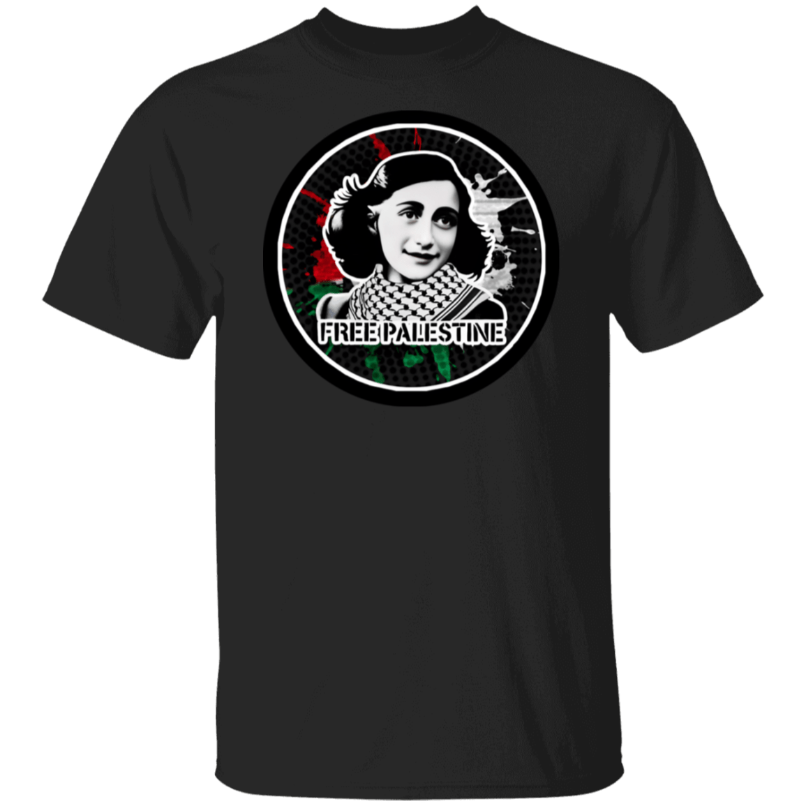 AF FREE PALESTINE G500 5.3 oz. T-Shirt - BAD GOYS CLUB