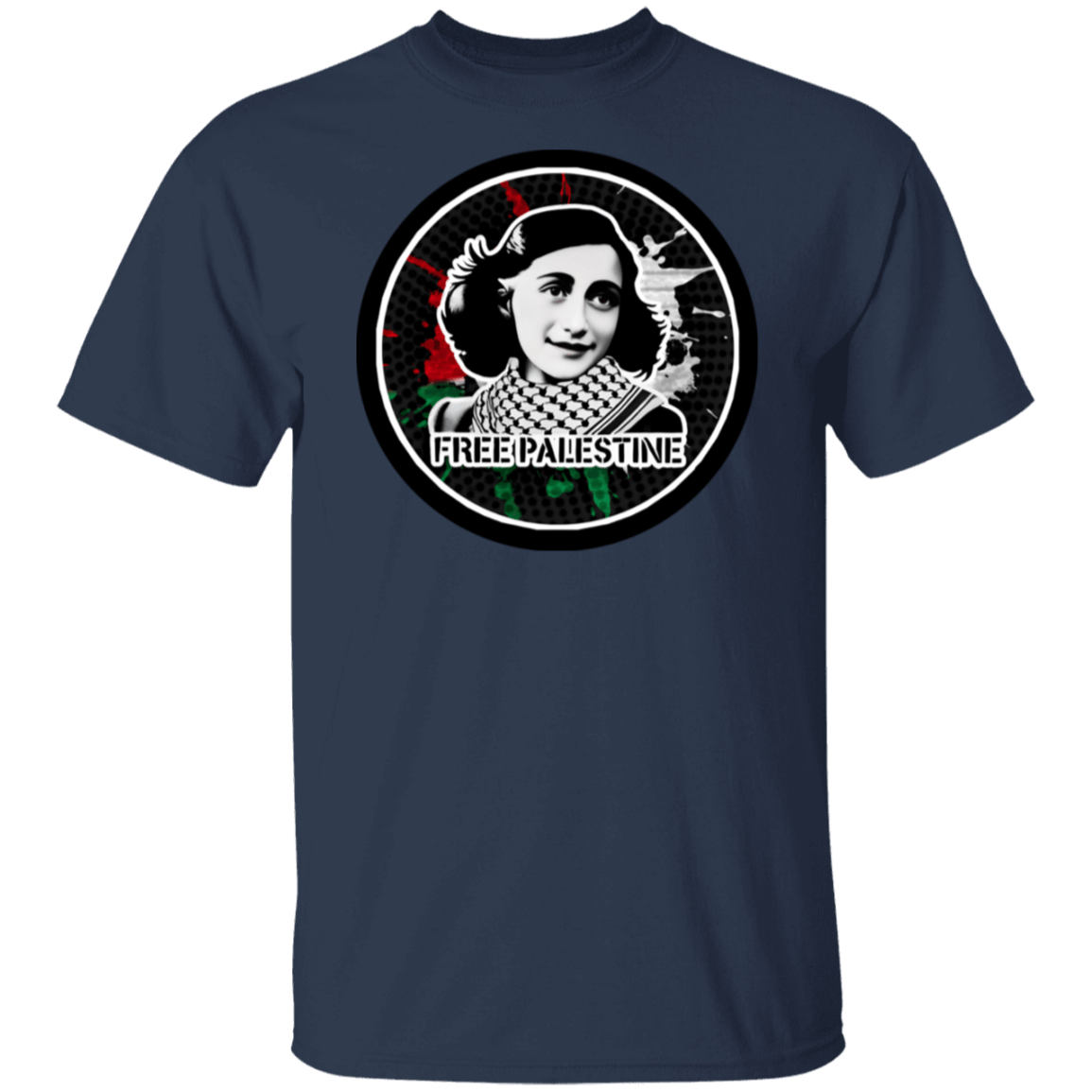 AF FREE PALESTINE G500 5.3 oz. T-Shirt - BAD GOYS CLUB