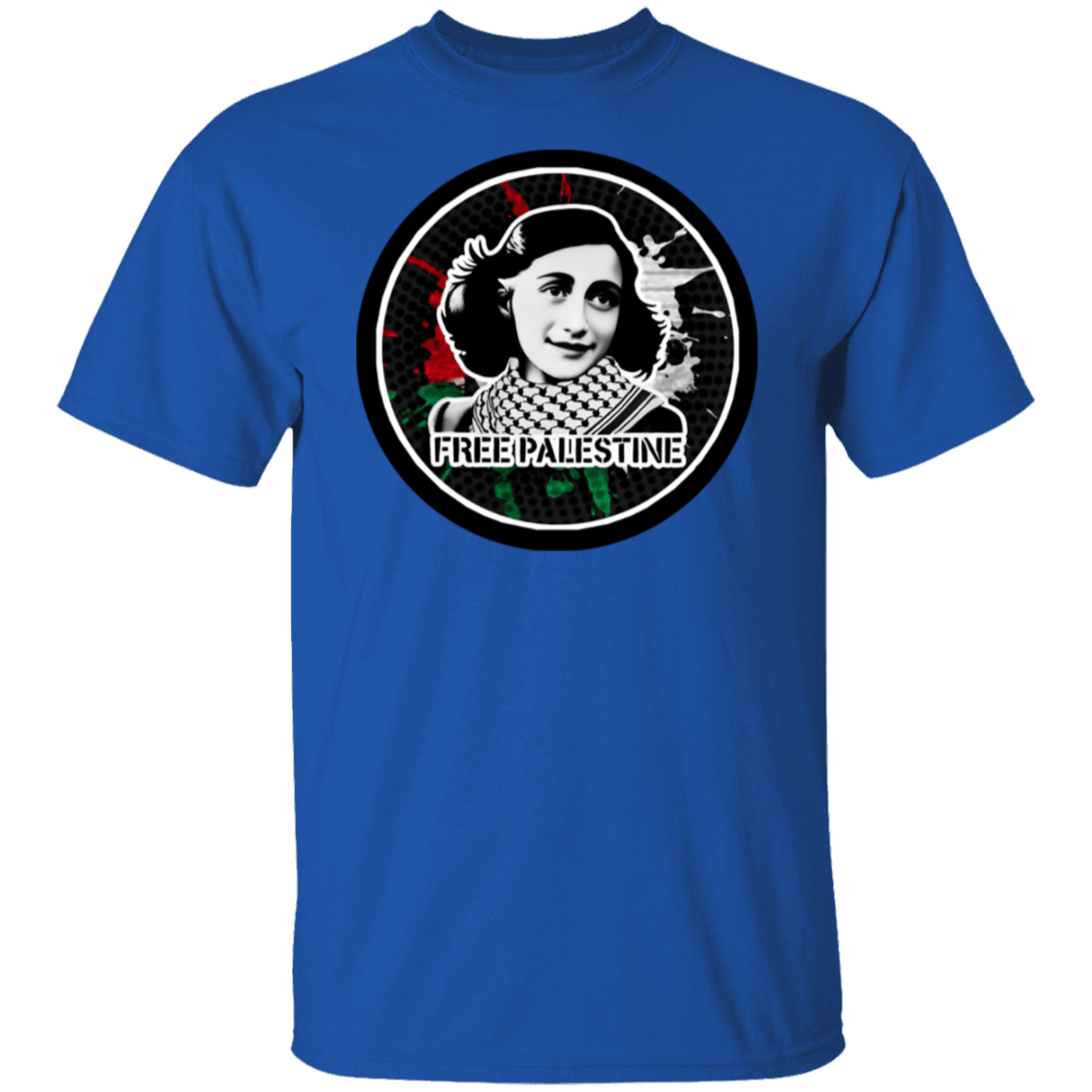 AF FREE PALESTINE G500 5.3 oz. T-Shirt - BAD GOYS CLUB