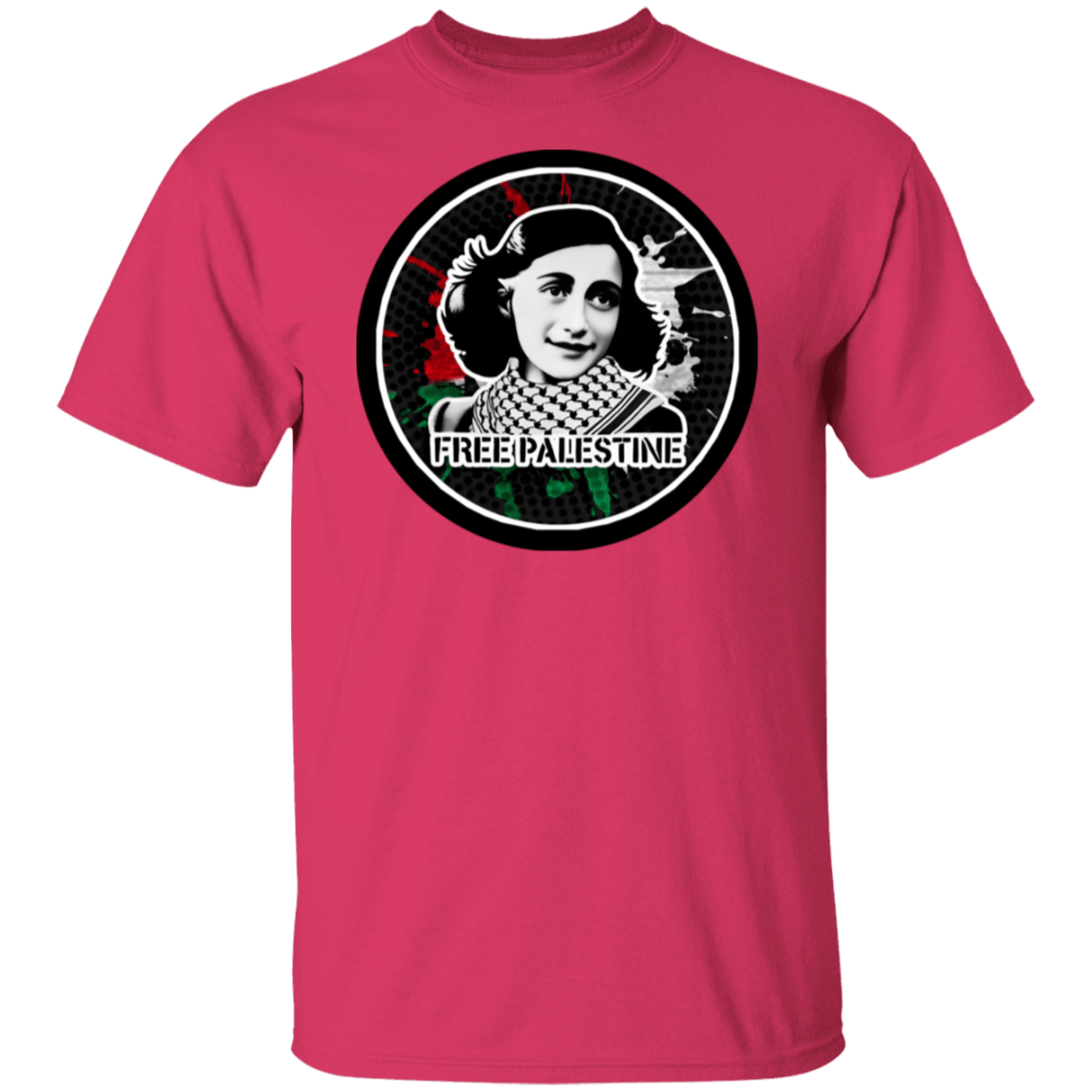 AF FREE PALESTINE G500 5.3 oz. T-Shirt - BAD GOYS CLUB