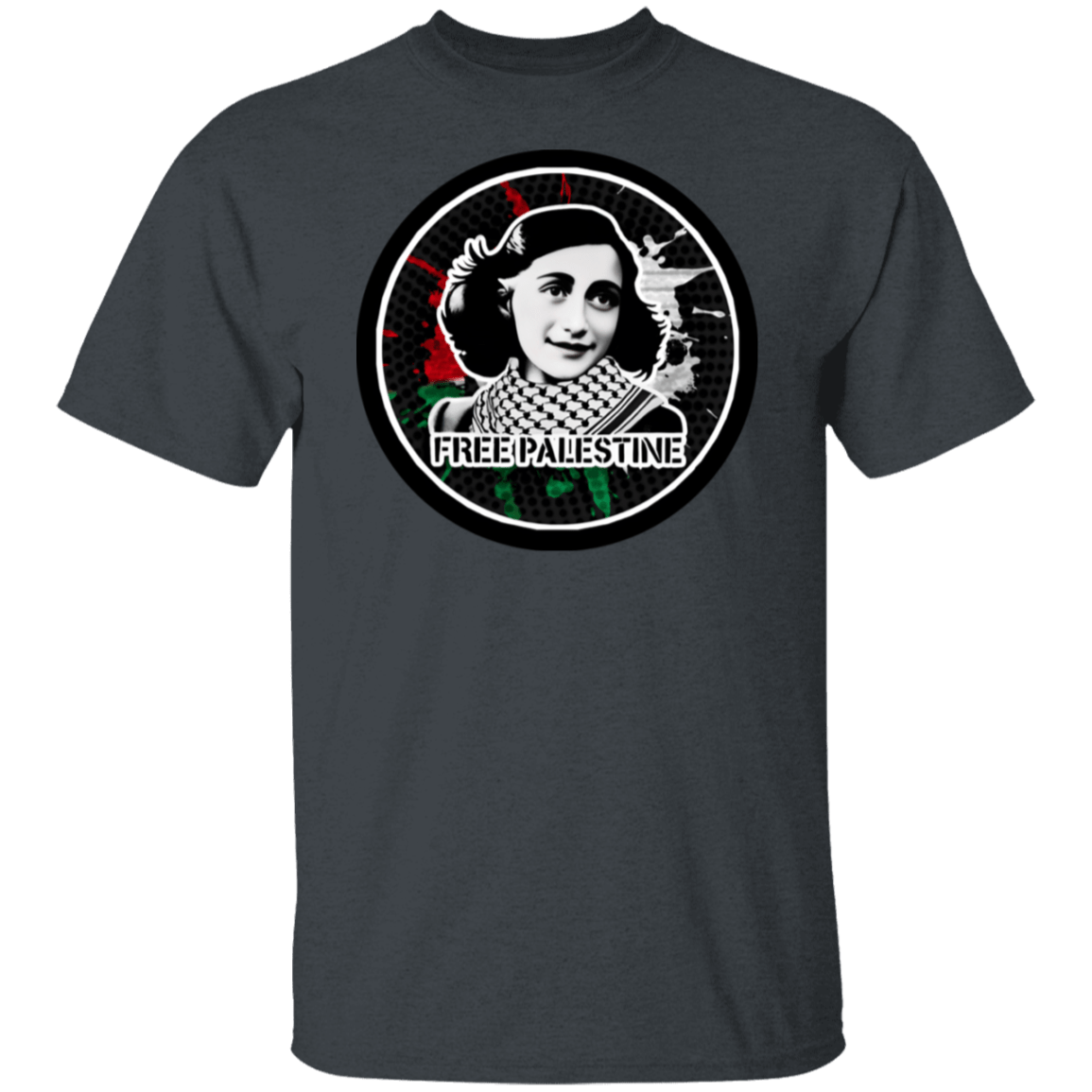 AF FREE PALESTINE G500 5.3 oz. T-Shirt - BAD GOYS CLUB