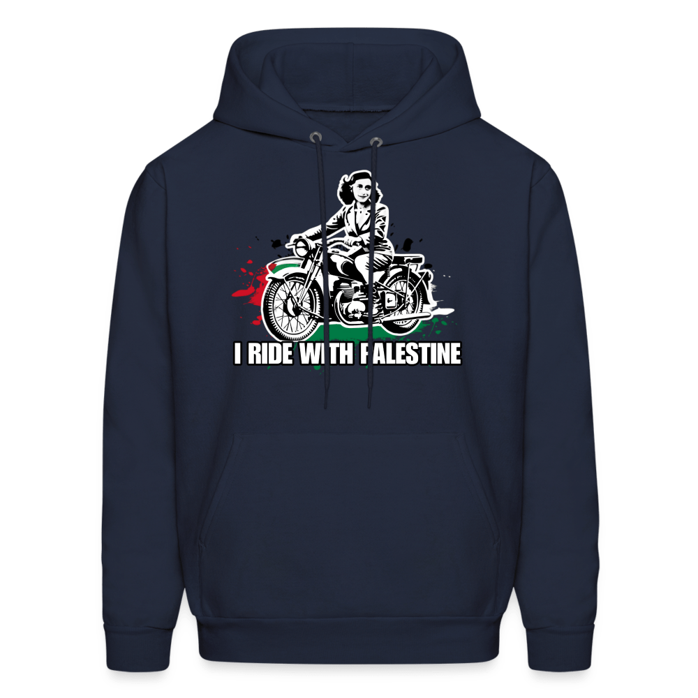 AF RIDE WITH PALESTINE Hoodie - BAD GOYS CLUB