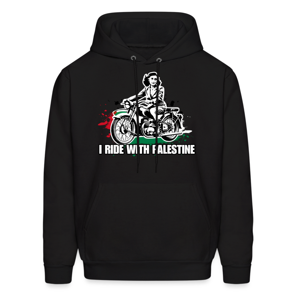 AF RIDE WITH PALESTINE Hoodie - BAD GOYS CLUB