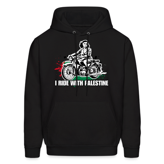 AF RIDE WITH PALESTINE Hoodie - BAD GOYS CLUB