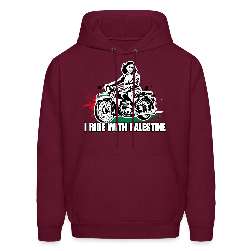 AF RIDE WITH PALESTINE Hoodie - BAD GOYS CLUB