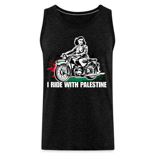 AF RIDE WITH PALESTINE Tank - BAD GOYS CLUB