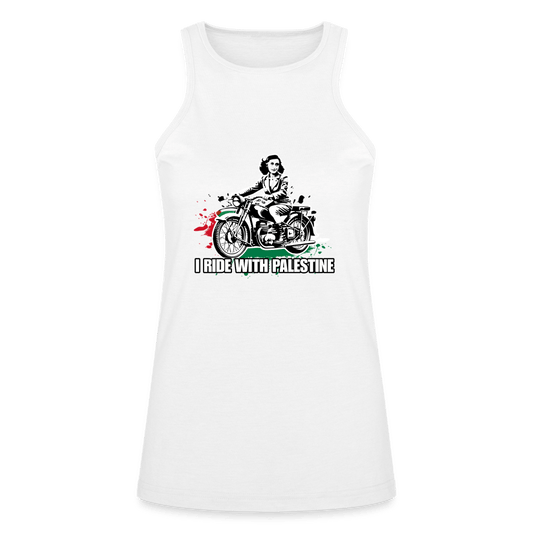 AF RIDE WITH PALESTINE Womens Tank - BAD GOYS CLUB