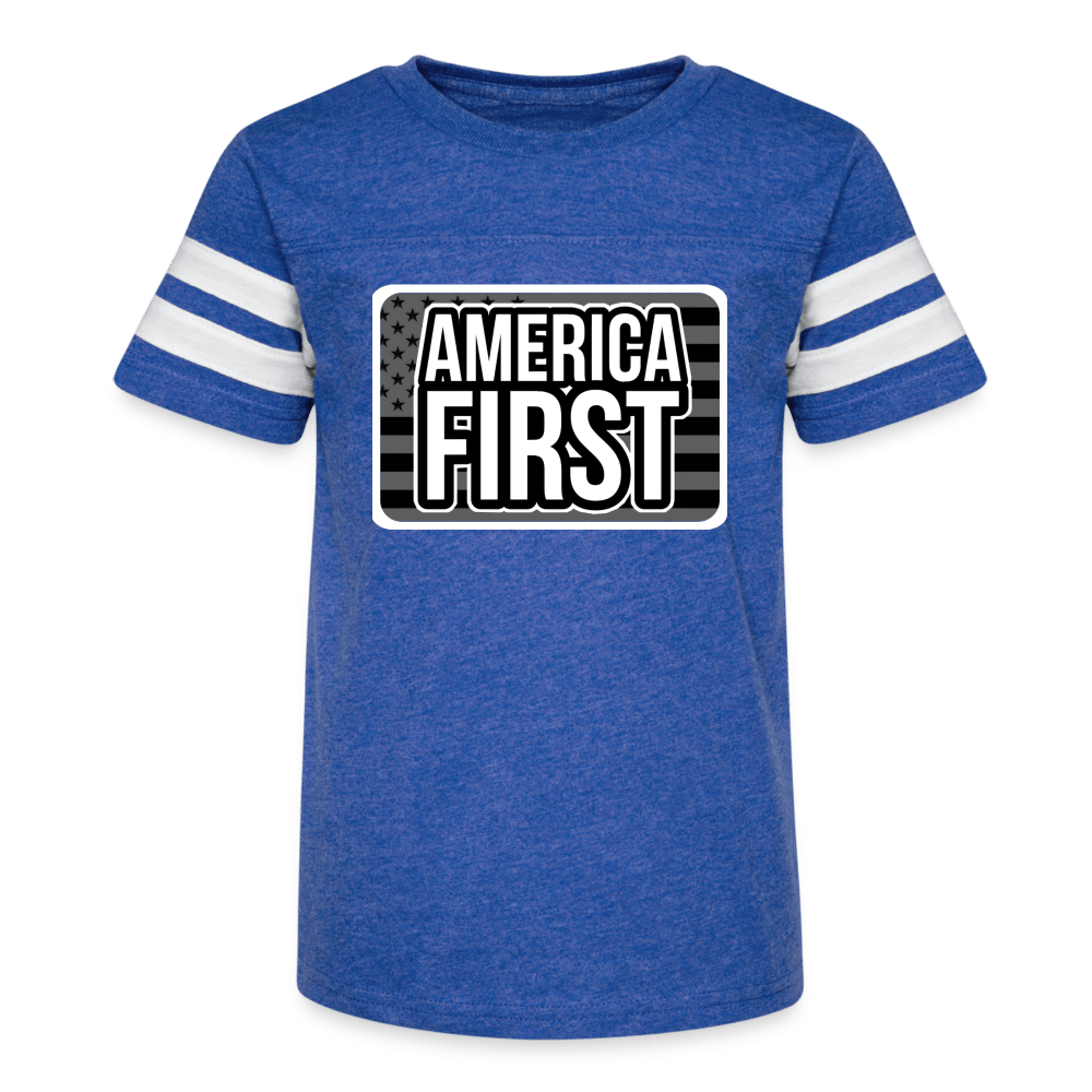 AMERICA FIRST Kids Football T - BAD GOYS CLUB