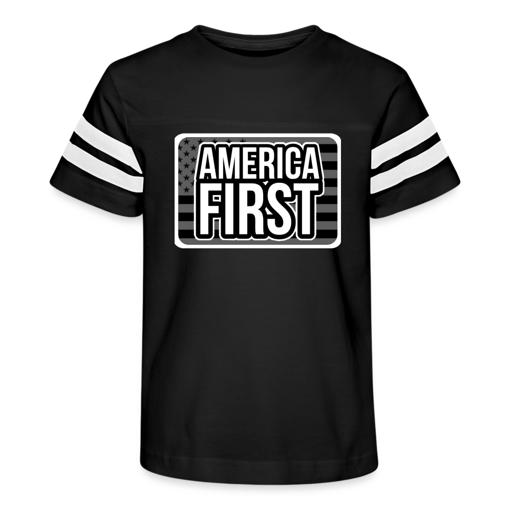 AMERICA FIRST Kids Football T - BAD GOYS CLUB