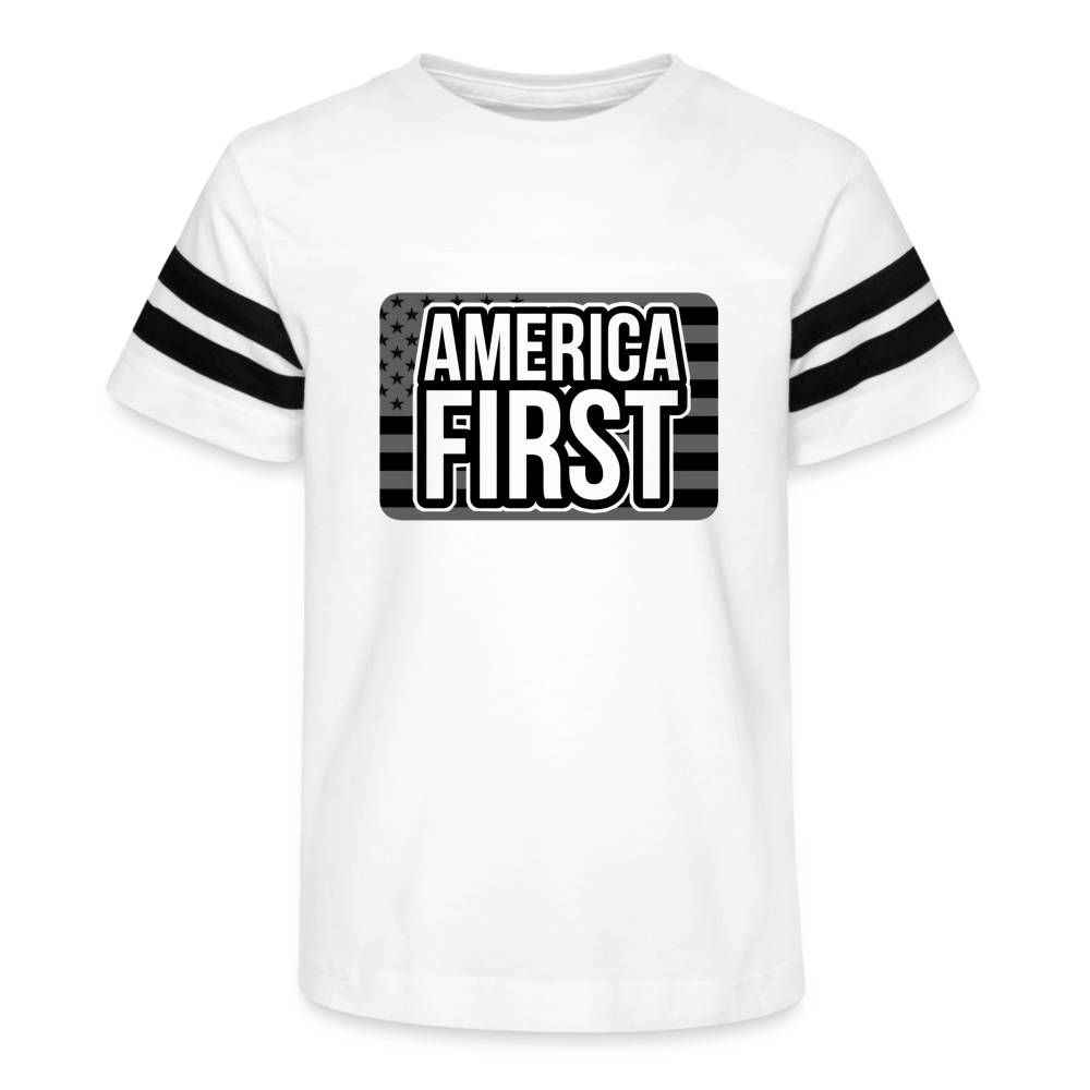 AMERICA FIRST Kids Football T - BAD GOYS CLUB