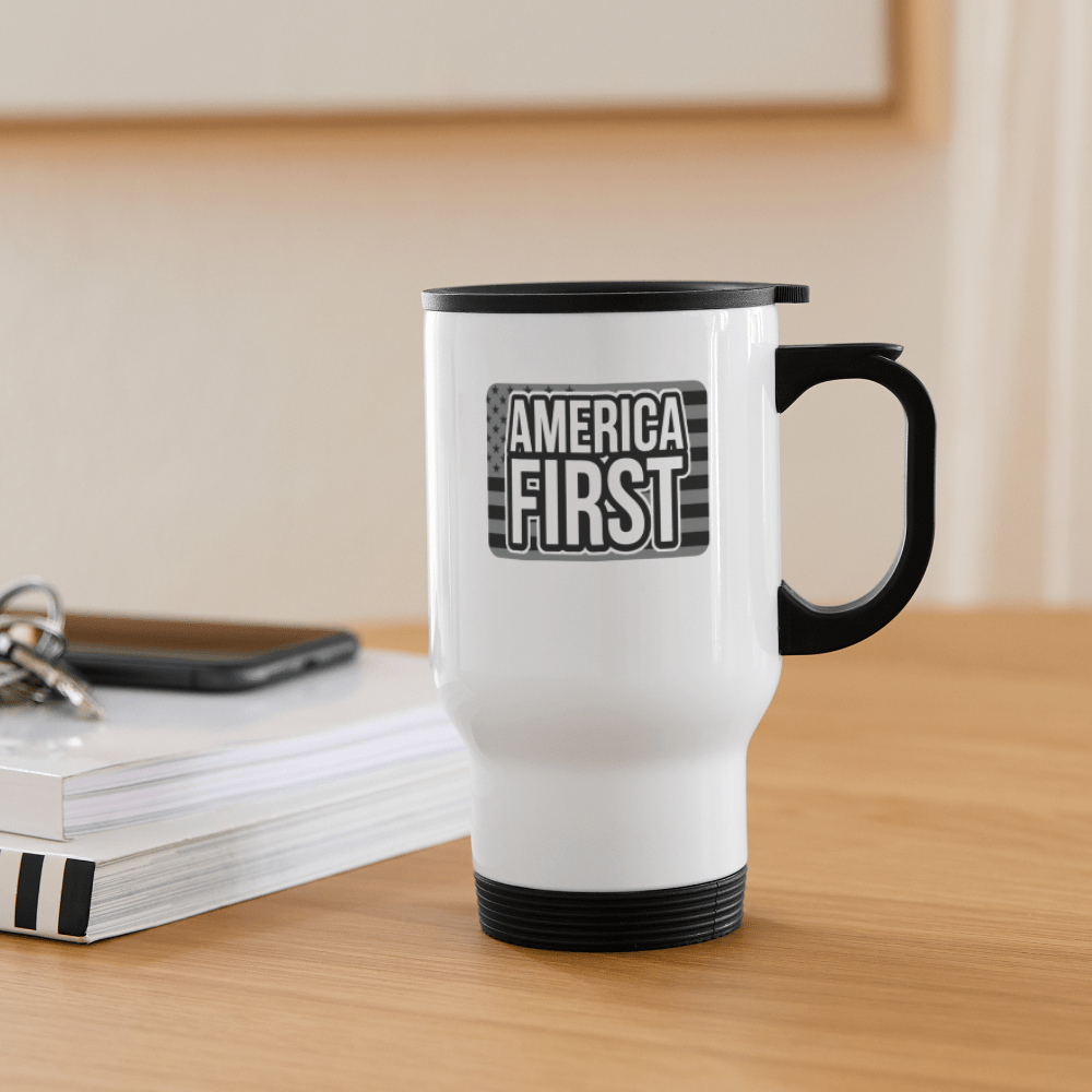 AMERICA FIRST Travel Mug - BAD GOYS CLUB