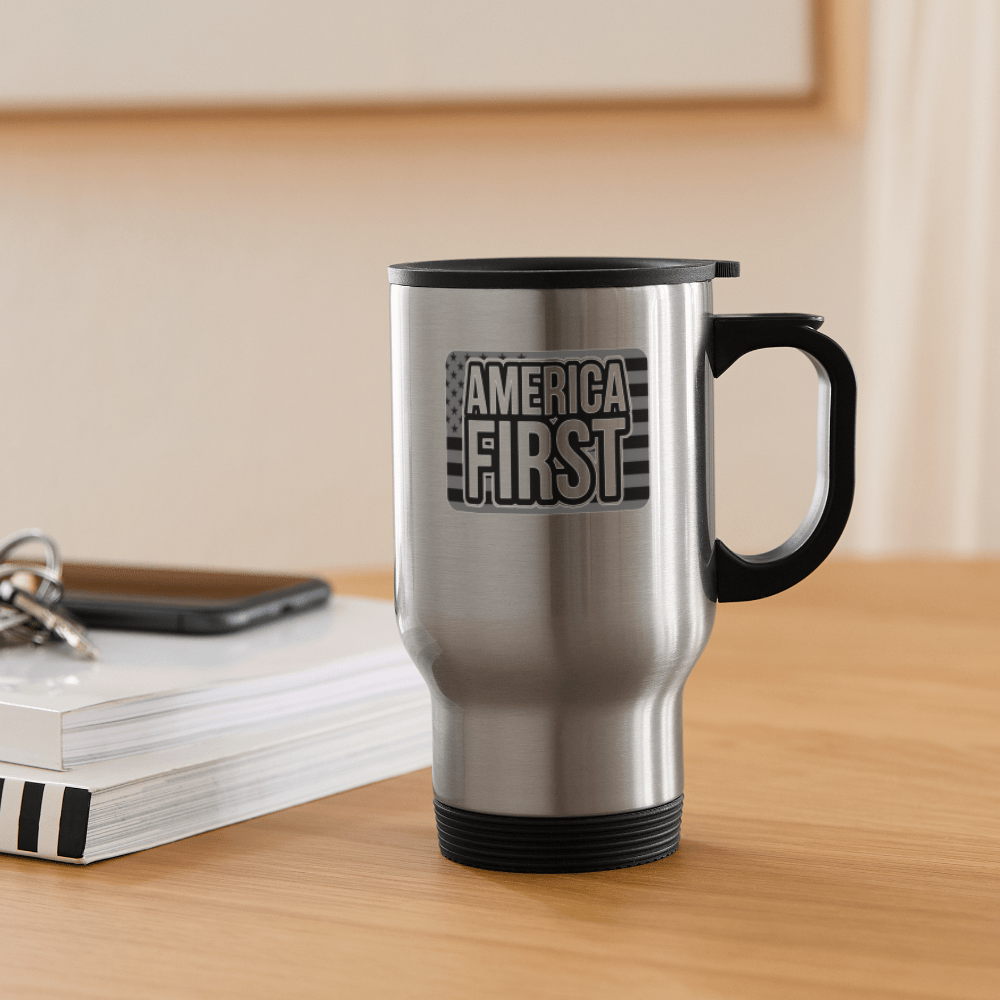 AMERICA FIRST Travel Mug - BAD GOYS CLUB