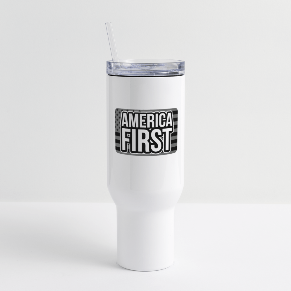 AMERICA FIRST Travel Tumbler (40 oz) - BAD GOYS CLUB