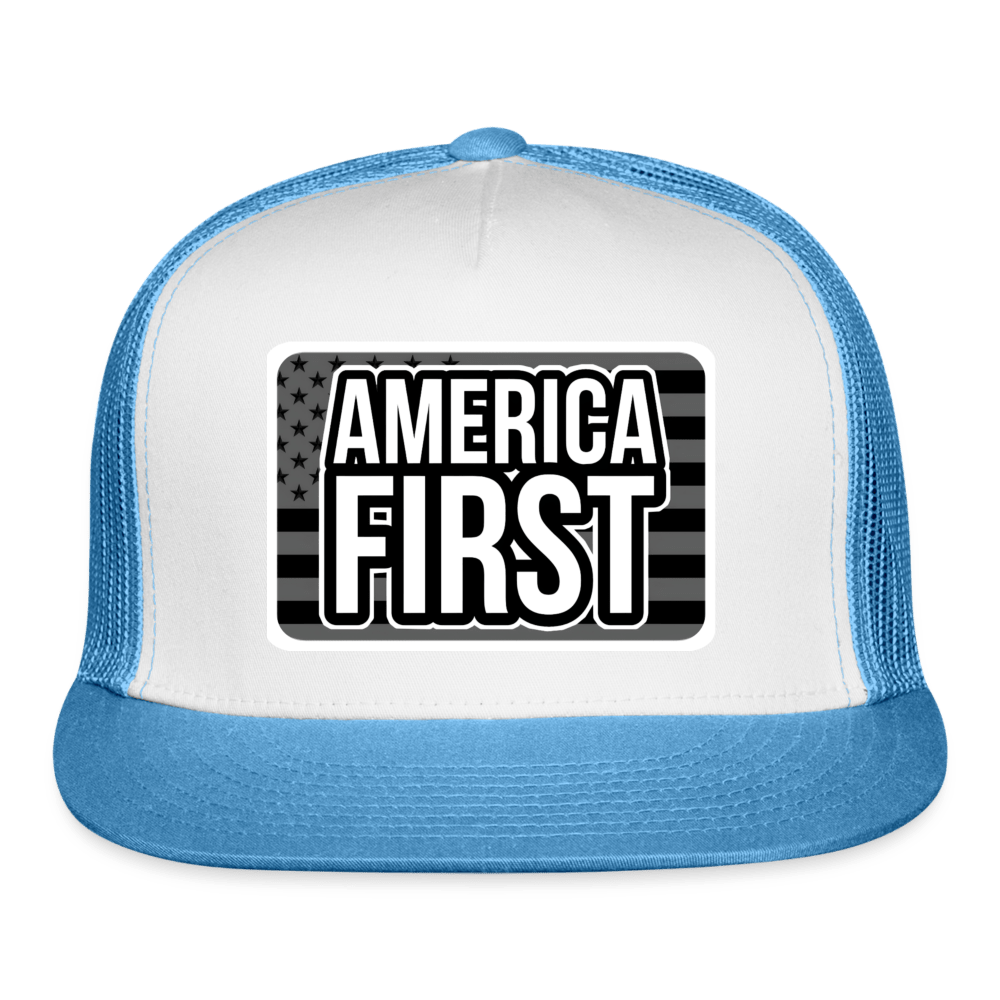 AMERICA FIRST Trucker Hat - BAD GOYS CLUB