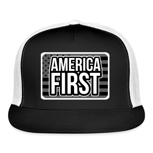 AMERICA FIRST Trucker Hat - BAD GOYS CLUB