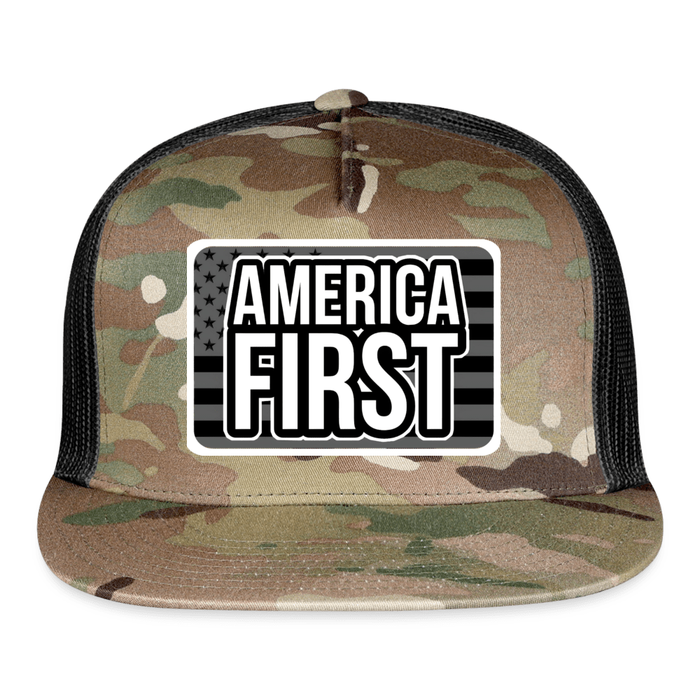 AMERICA FIRST Trucker Hat - BAD GOYS CLUB