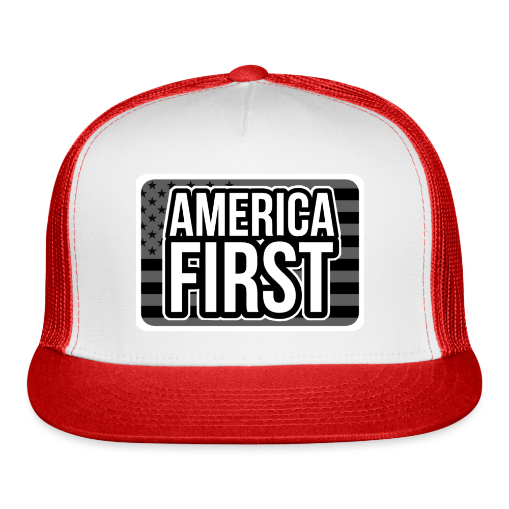 AMERICA FIRST Trucker Hat - BAD GOYS CLUB