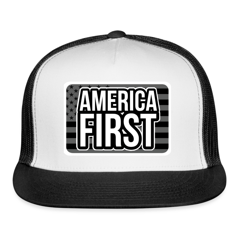 AMERICA FIRST Trucker Hat - BAD GOYS CLUB