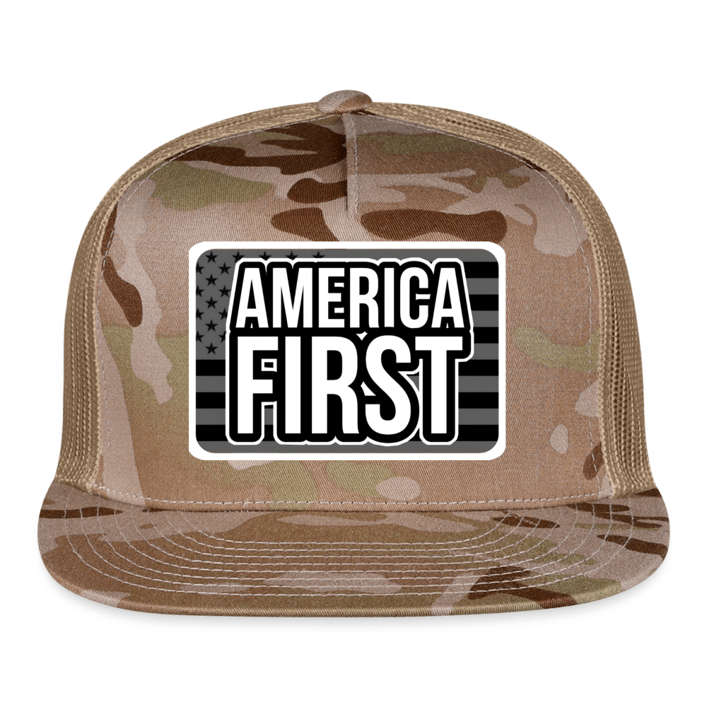 AMERICA FIRST Trucker Hat - BAD GOYS CLUB