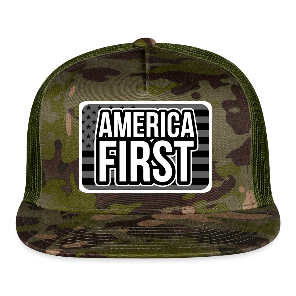 AMERICA FIRST Trucker Hat - BAD GOYS CLUB