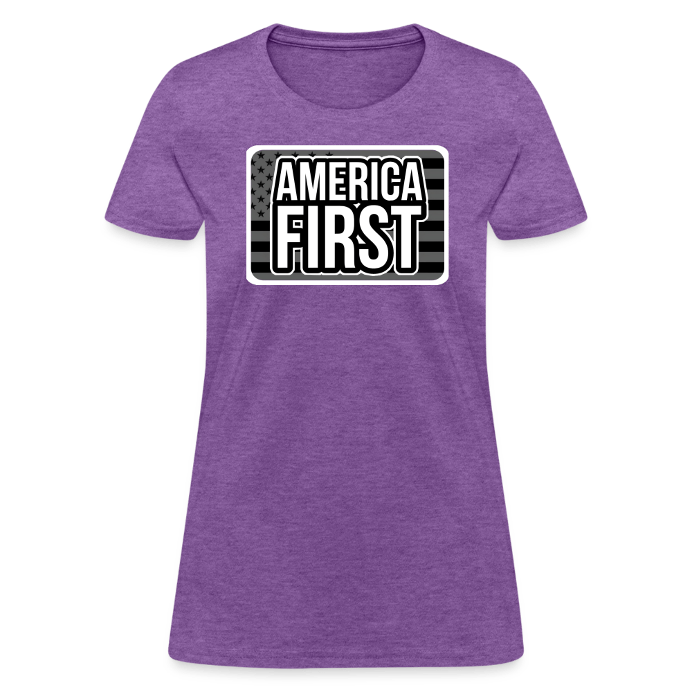 AMERICA FIRST Women’s T-shirt - BAD GOYS CLUB