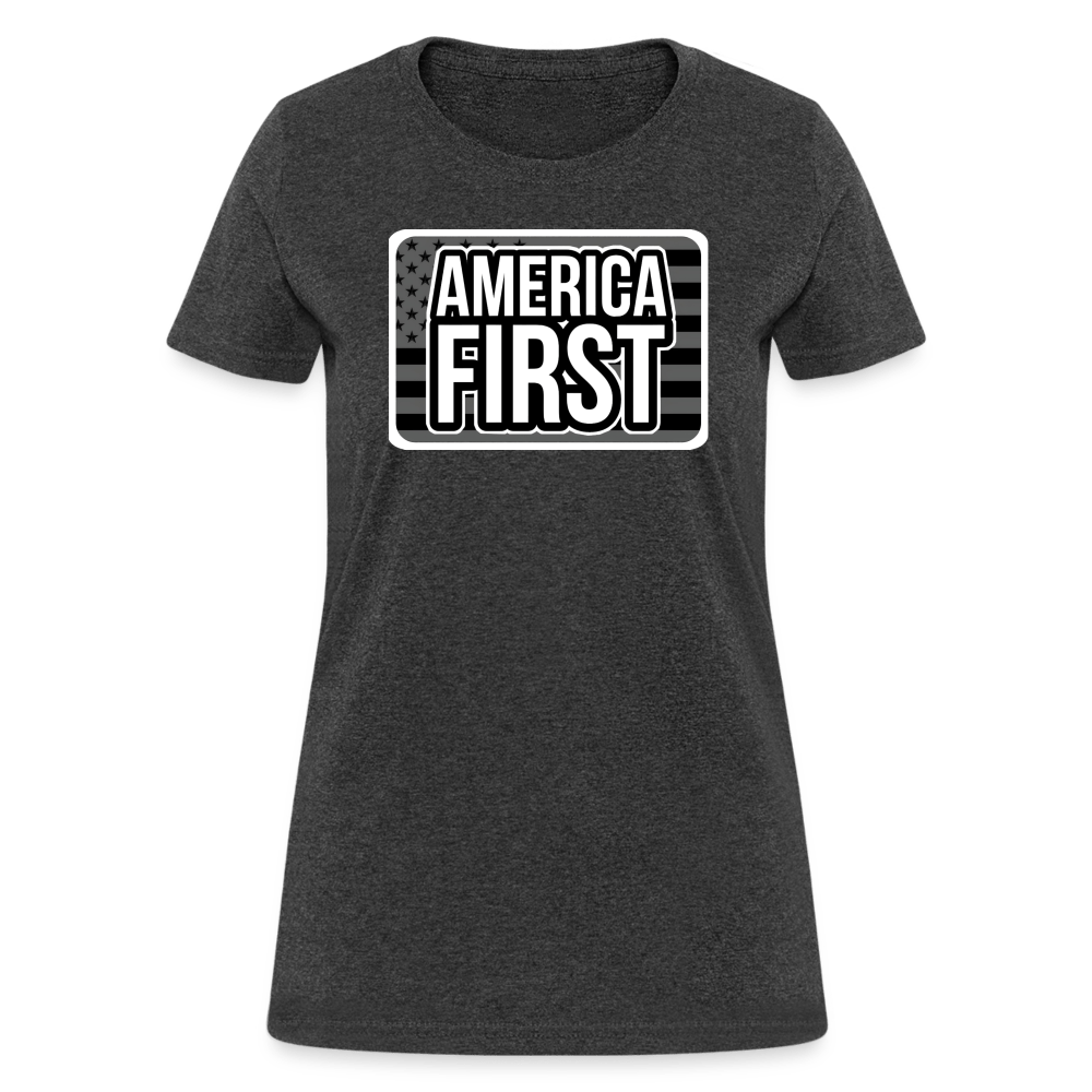 AMERICA FIRST Women’s T-shirt - BAD GOYS CLUB