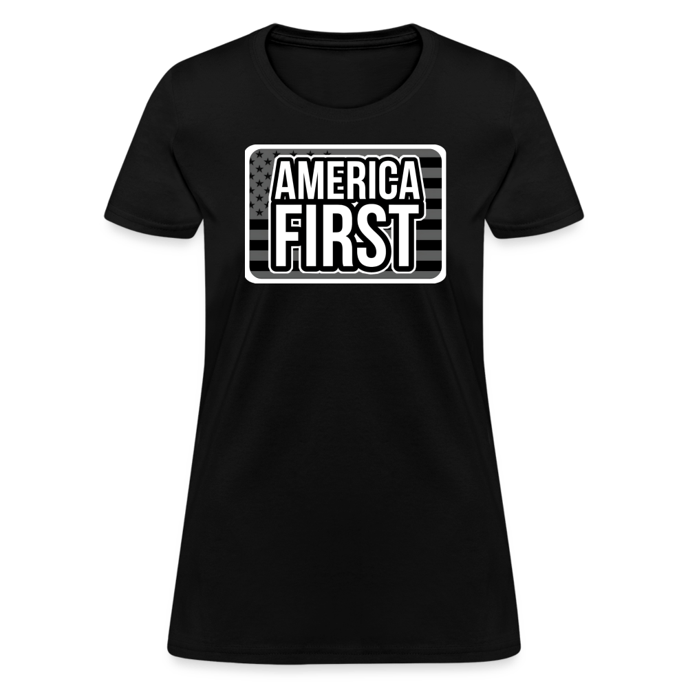 AMERICA FIRST Women’s T-shirt - BAD GOYS CLUB