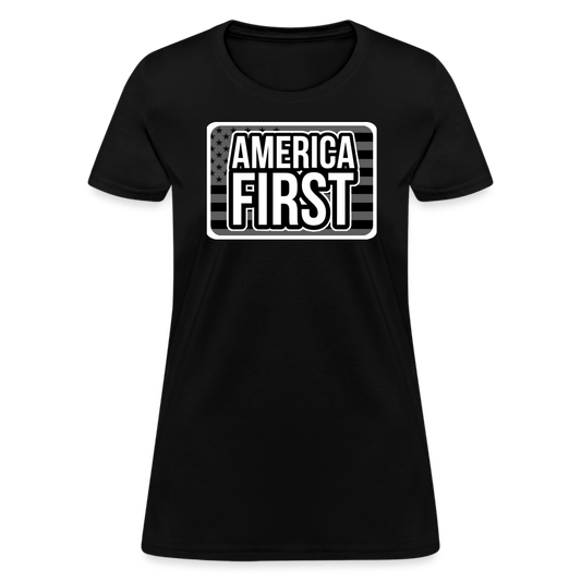 AMERICA FIRST Women’s T-shirt - BAD GOYS CLUB