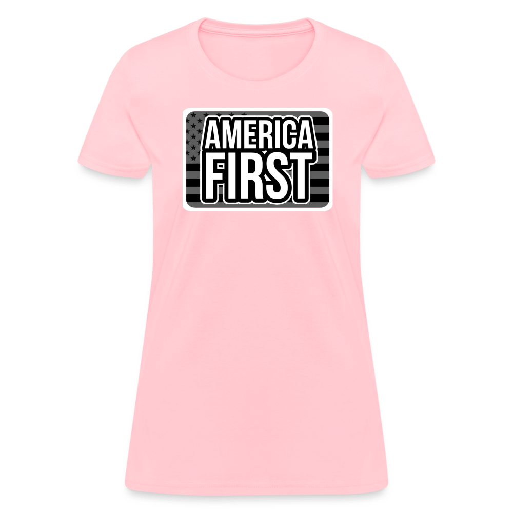 AMERICA FIRST Women’s T-shirt - BAD GOYS CLUB