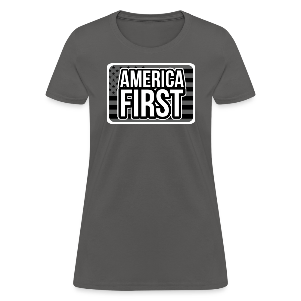 AMERICA FIRST Women’s T-shirt - BAD GOYS CLUB