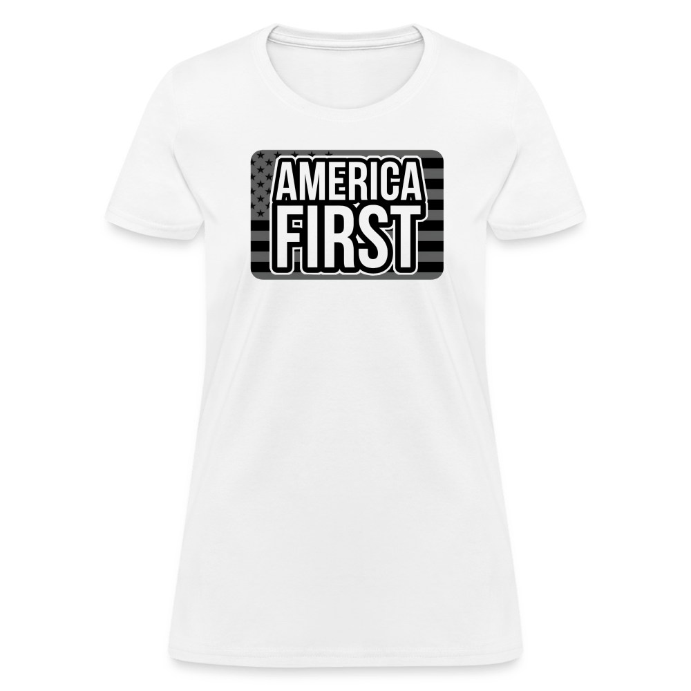 AMERICA FIRST Women’s T-shirt - BAD GOYS CLUB